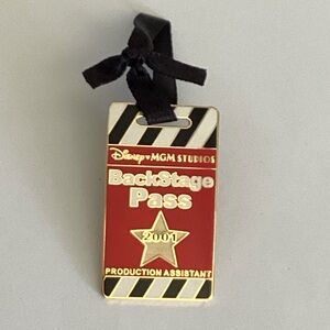 Disney MGM BackStage Pass Pin